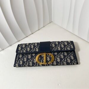 DIOR 30 Montaigne Clutch Oblique Jacquard